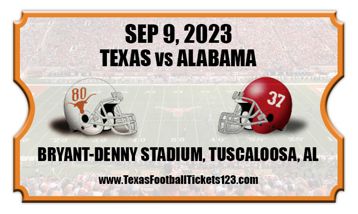 2023 Texas Vs Alabama