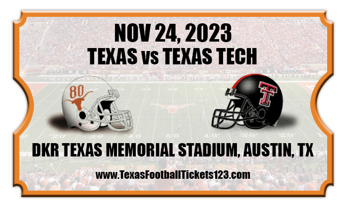 2023 Texas Vs Texas Tech