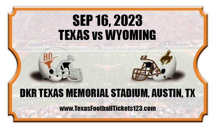 2023 Texas Vs Wyoming