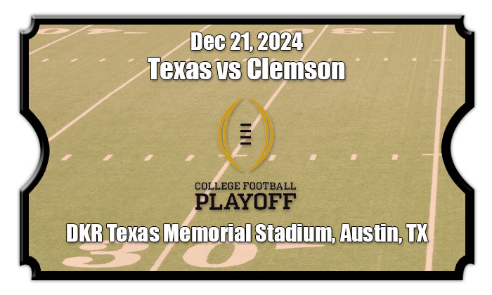 2024 Playoff Texas Vs Clemson