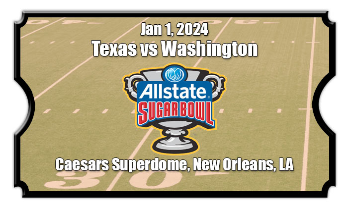 Texas vs Washington Sugar Bowl