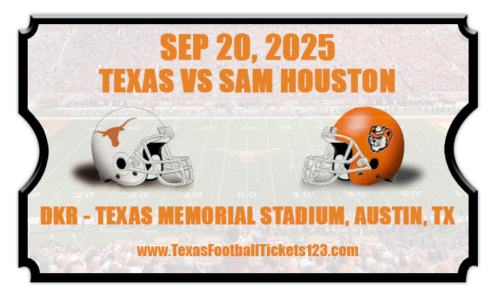 2025 Texas Vs Sam Houston