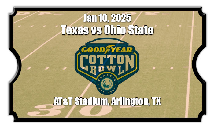 Cotton Bowl Texas Vs Ohio State